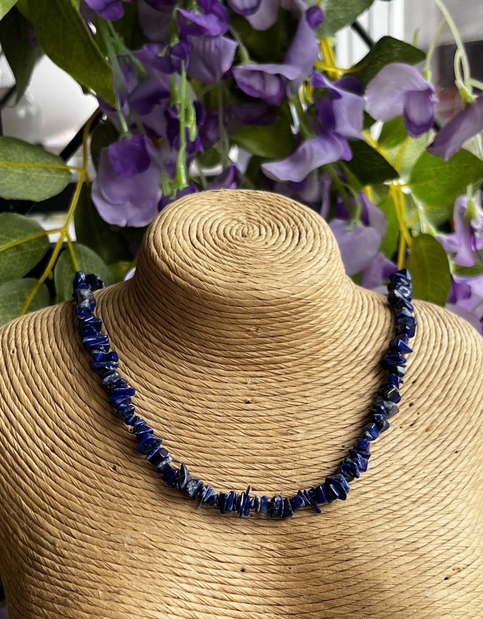 Crystal Chip Choker|14"| with clasp|