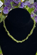 Crystal Chip Choker|14"| with clasp|