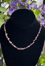 Crystal Chip Choker|14"| with clasp|