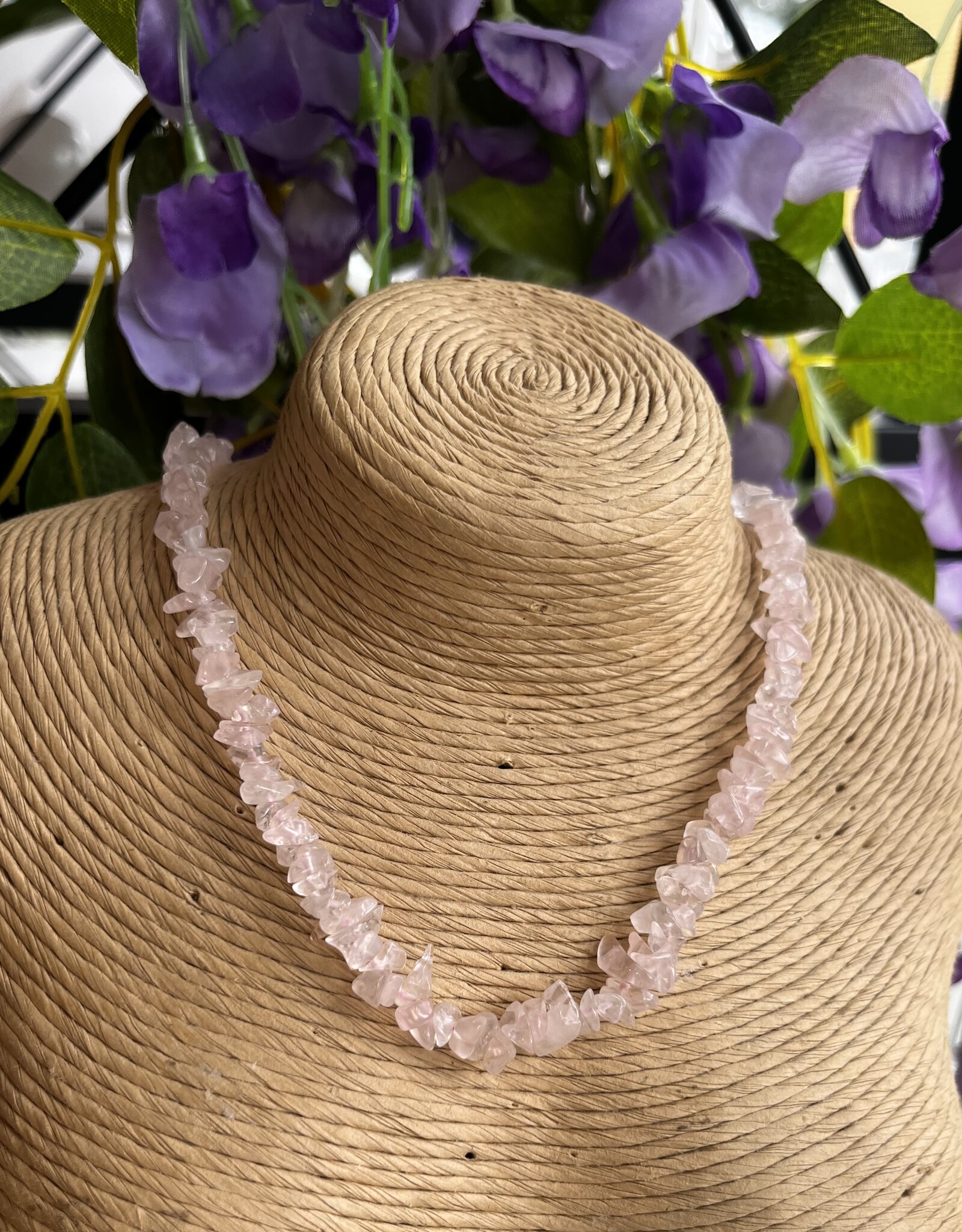 Crystal Chip Choker|14"| with clasp|