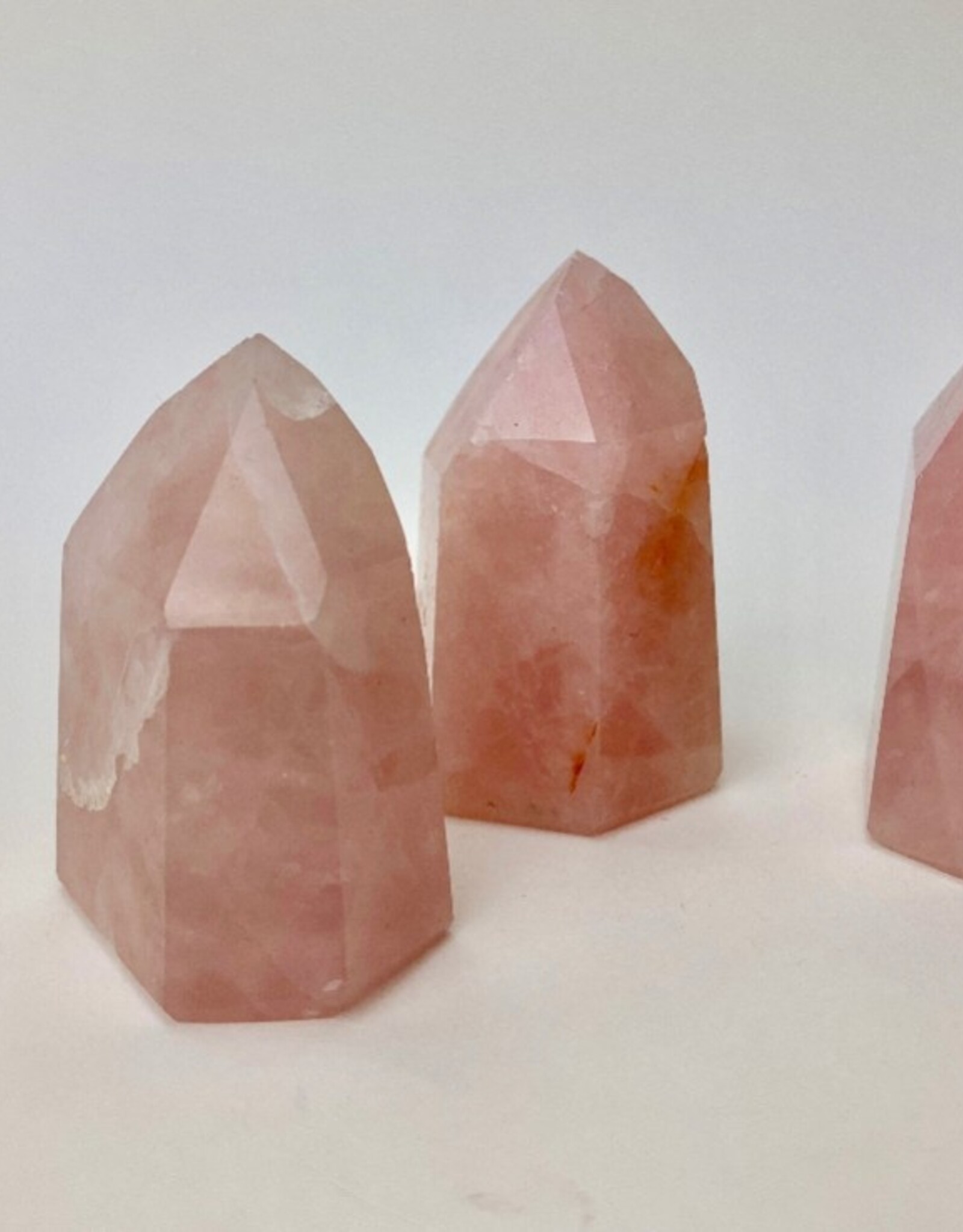Rose Quartz | Standing Point | 80-100mm | Brazil