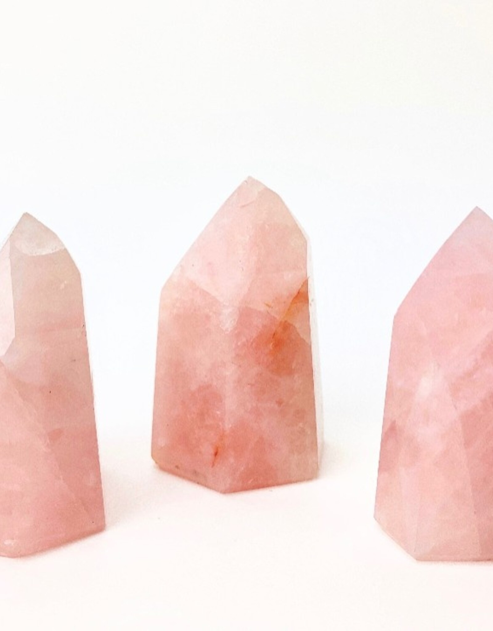 Rose Quartz | Standing Point | 80-100mm | Brazil