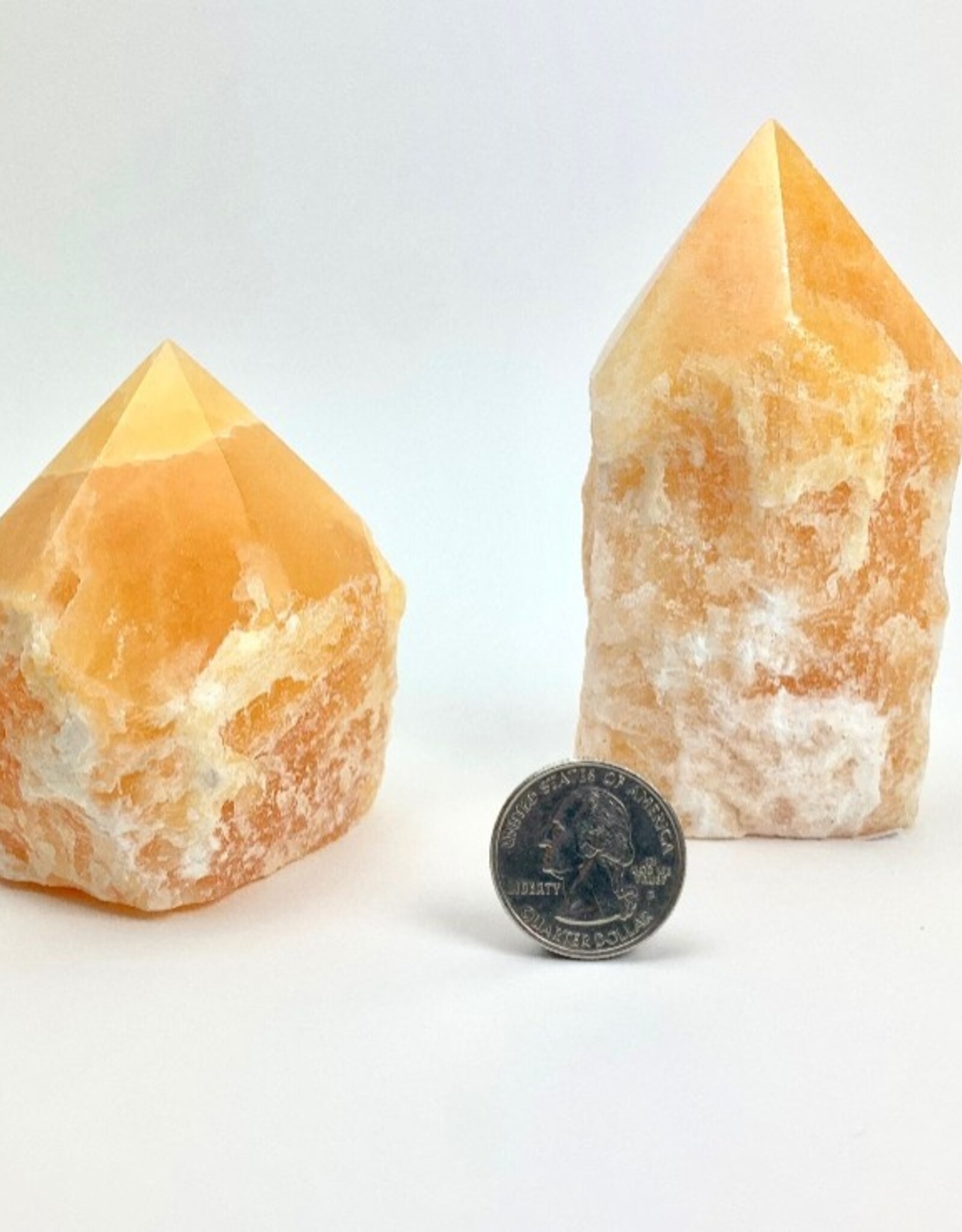 Orange Calcite Generator | 50-90mm