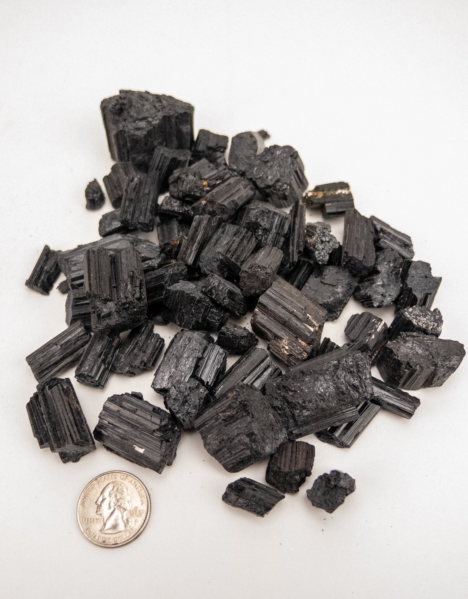 Black Tourmaline | Rough | 20-50 mm | Brazil