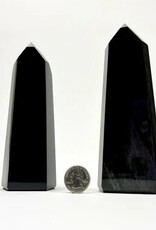 Black Obsidian | Polished Point | 115-160mm | Brazil