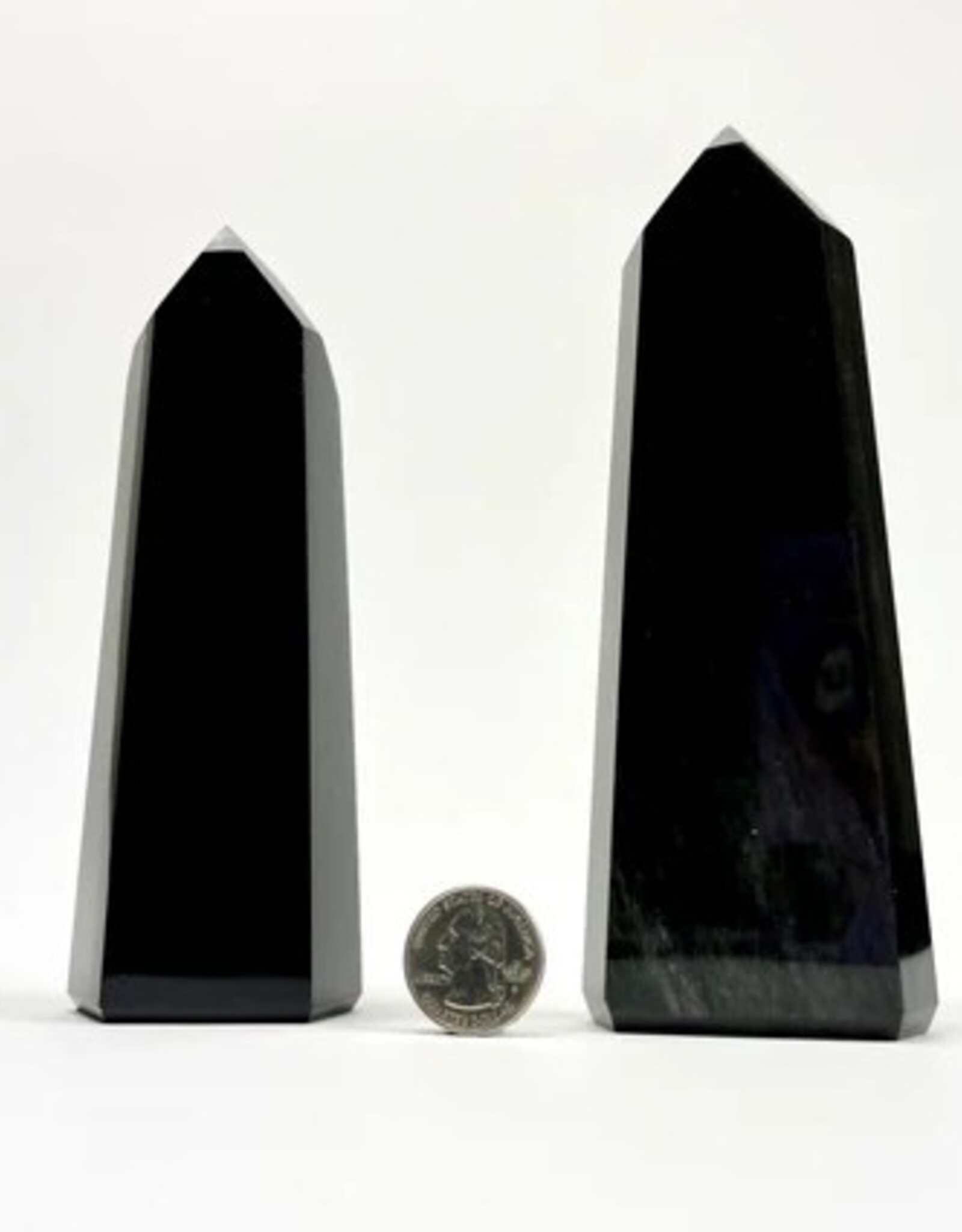 Black Obsidian | Polished Point | 115-160mm | Brazil