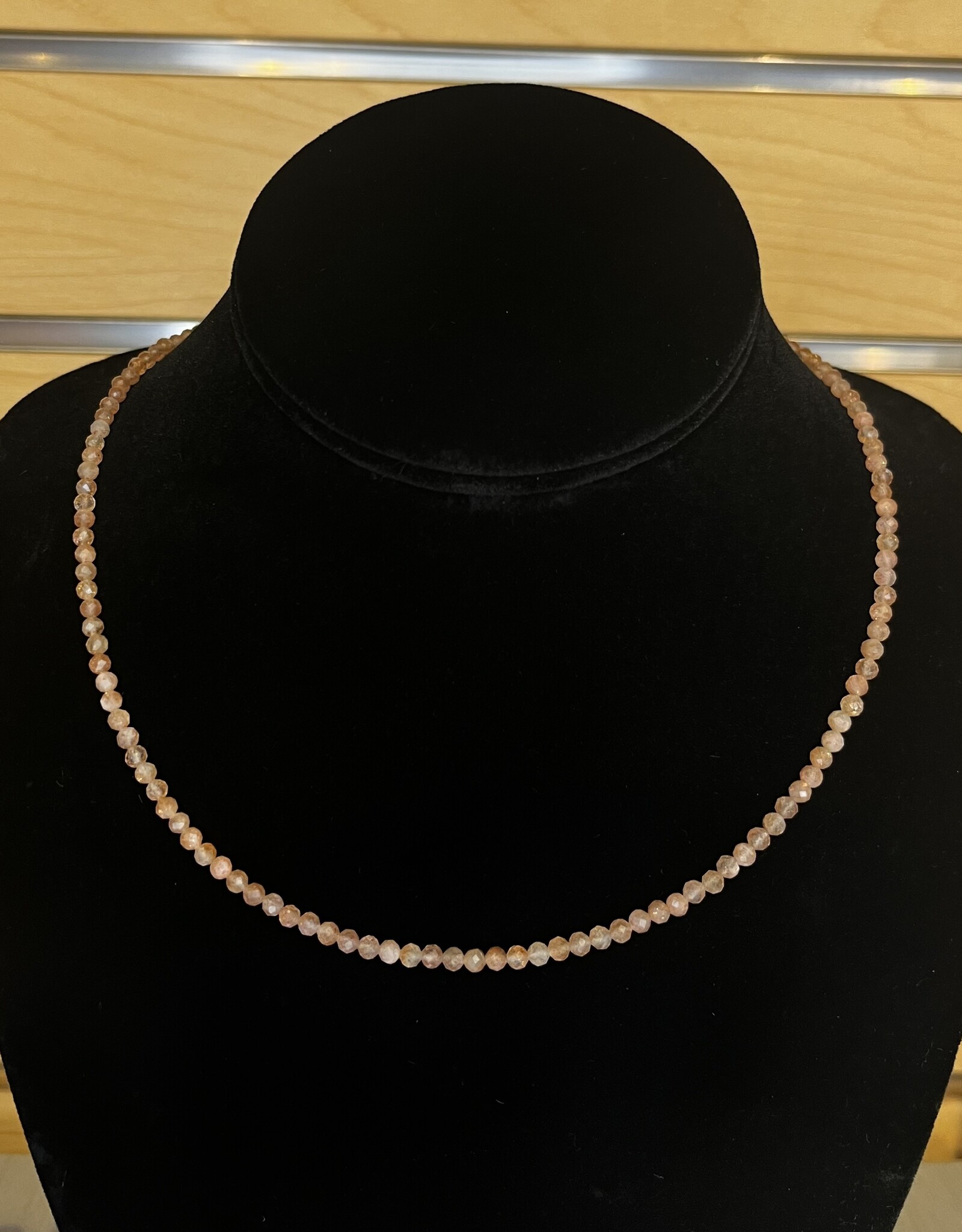 Faceted Beads| 3mm| Necklace| 18"