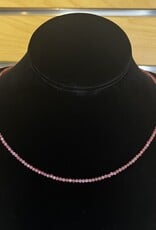 Faceted Beads| 3mm| Necklace| 18"