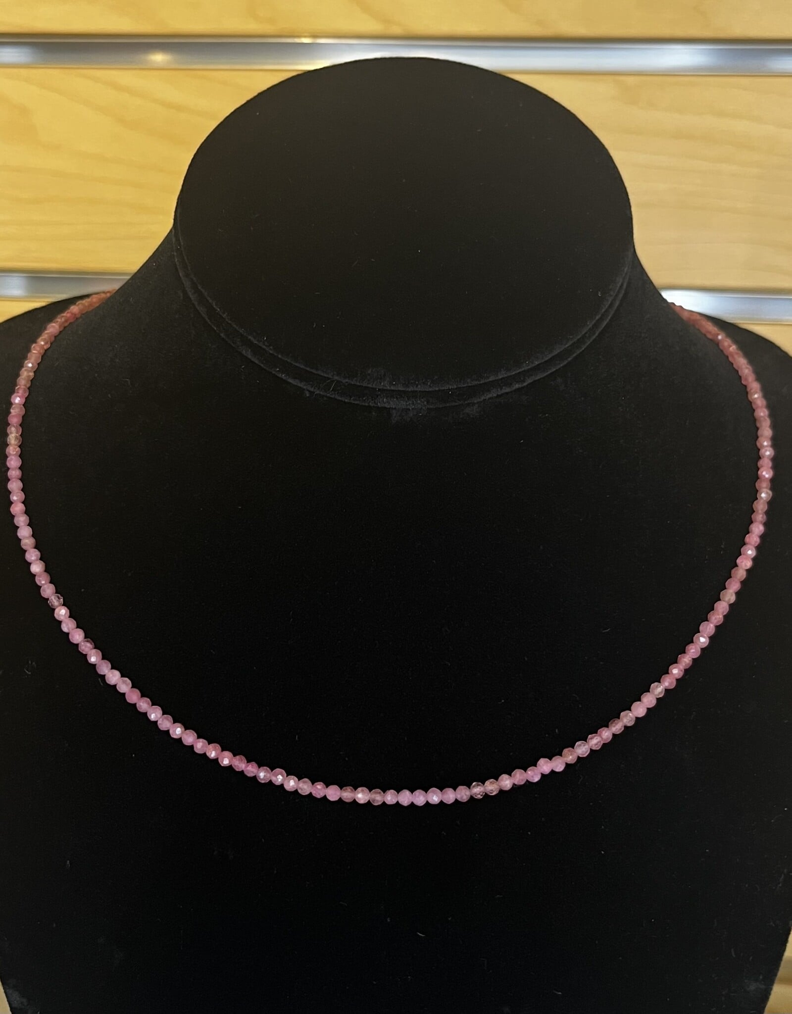 Faceted Beads| 3mm| Necklace| 18"