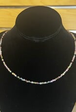 Faceted Beads| 3mm| Necklace| 18"
