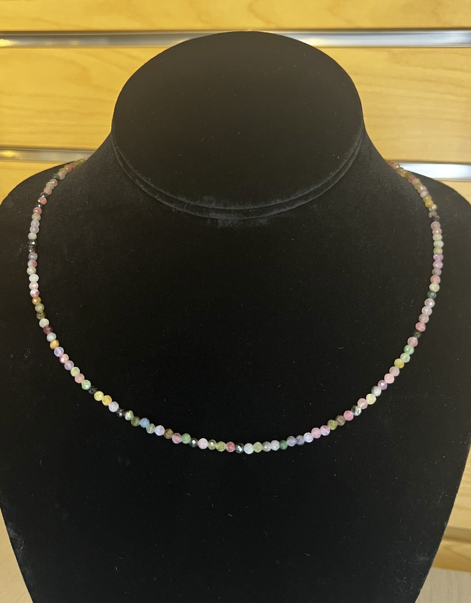 Faceted Beads| 3mm| Necklace| 18"