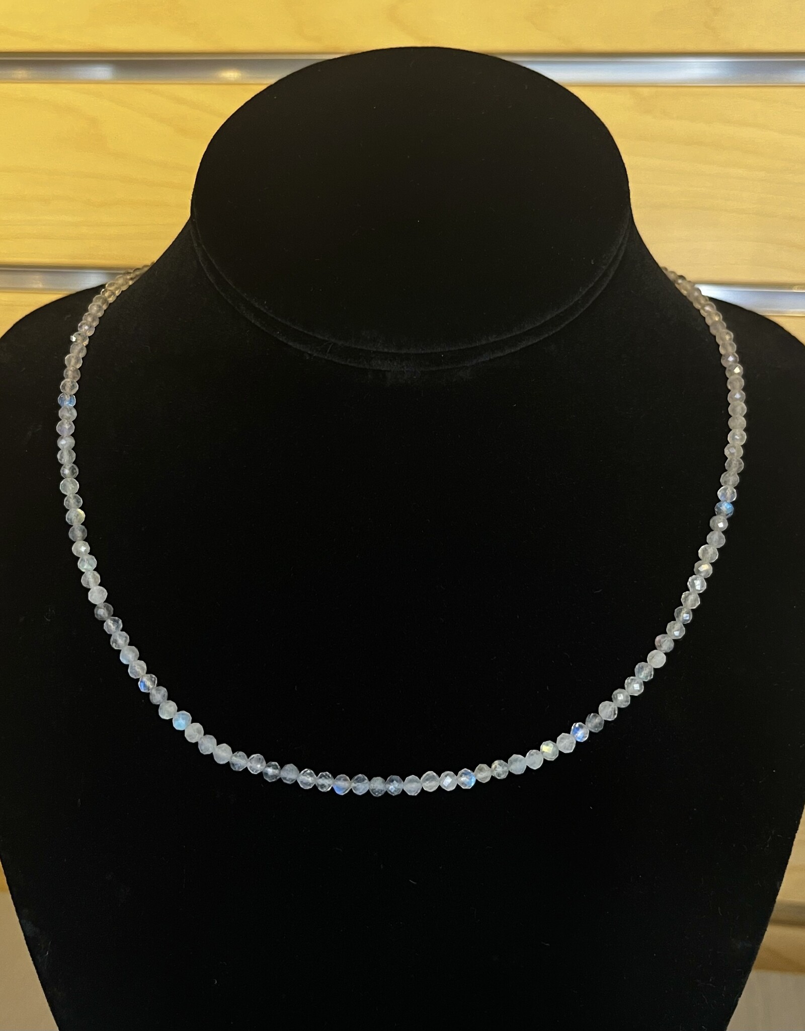 Faceted Beads| 3mm| Necklace| 18"