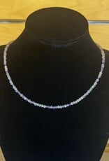 Nima Healing Faceted Beads| 3mm| Necklace| 18"