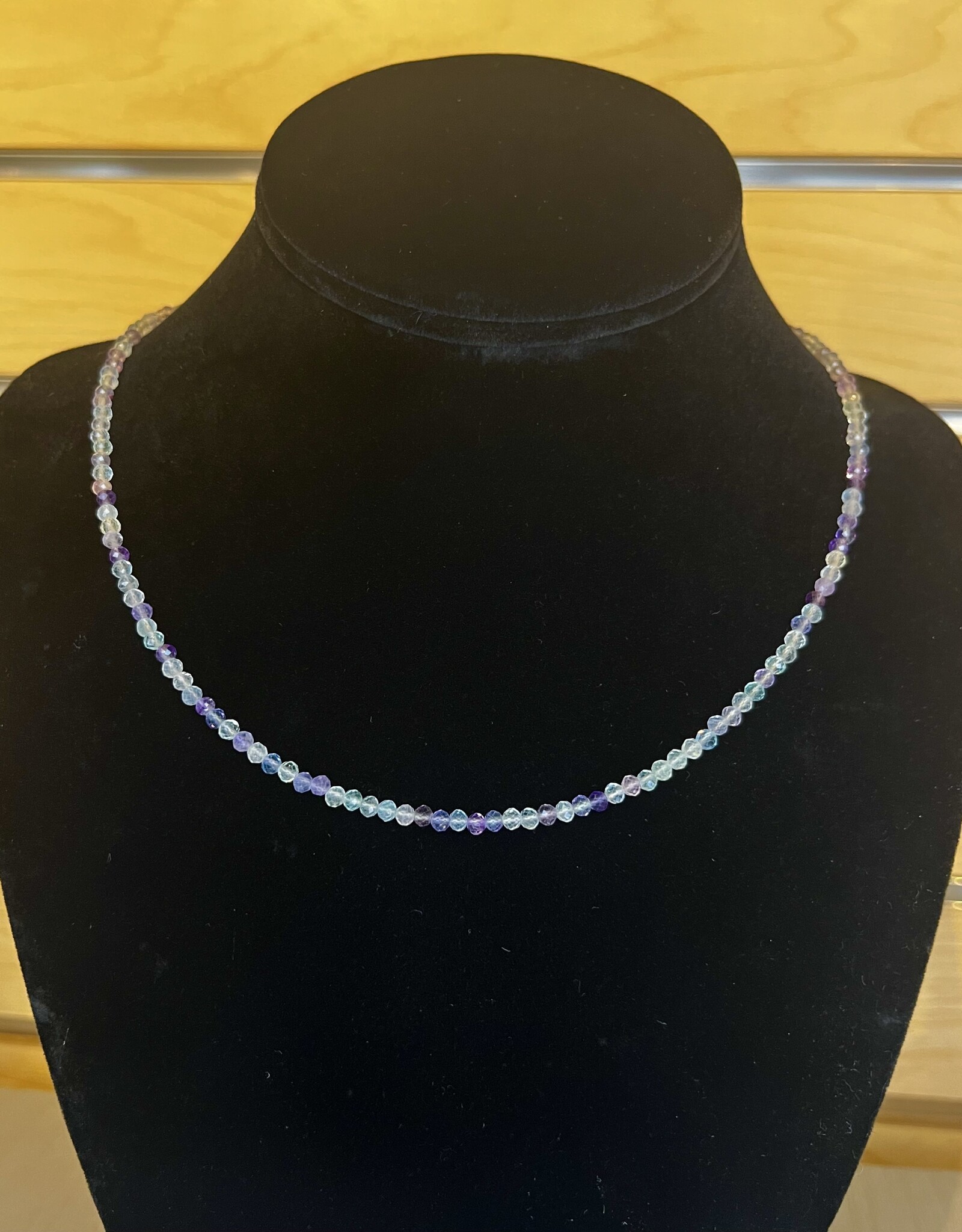 Faceted Beads| 3mm| Necklace| 18"