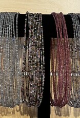 Faceted Beads| 3mm| Necklace| 18"