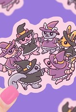 Witchy Critter Coven Sticker
