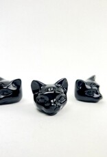 XL Third Eye Cat| Black Obsidian