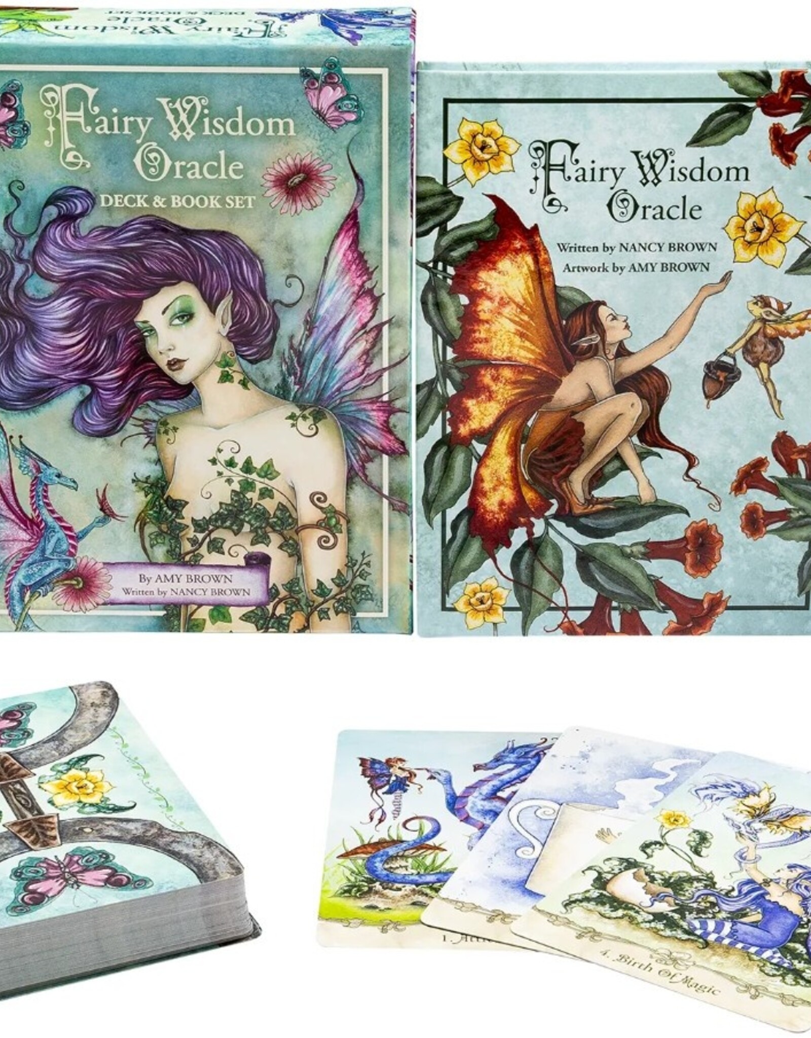 -Fairy Wisdom Oracle Deck and Book Set