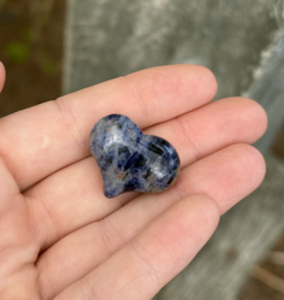 Crystal Heart| 25mm| Sodalite