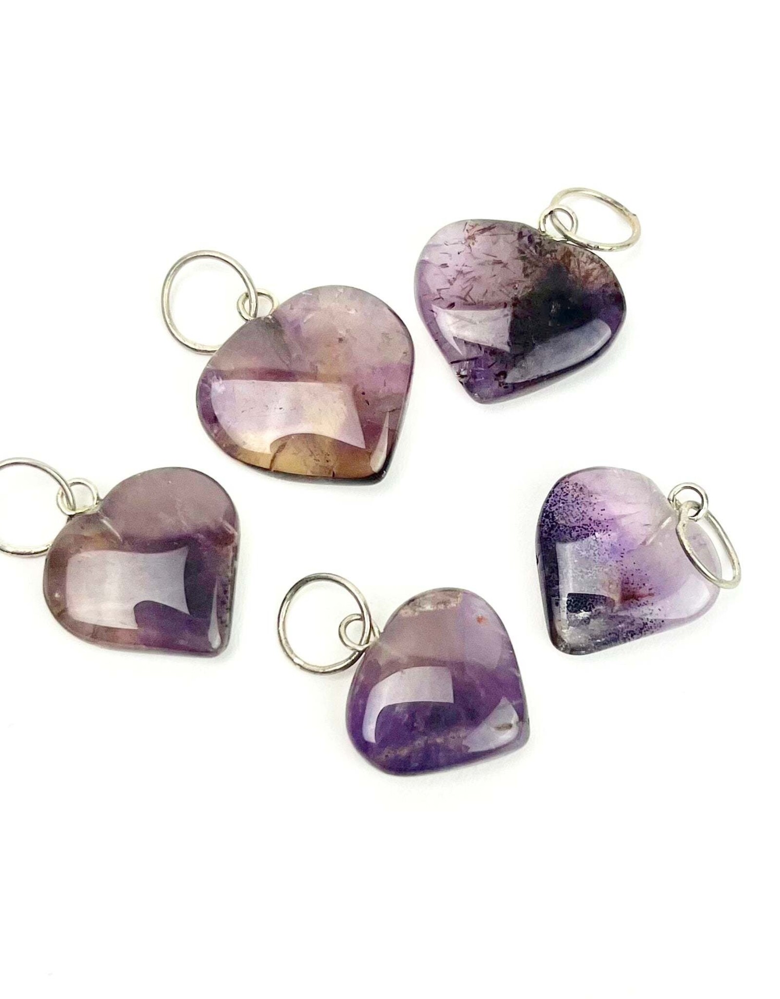 Auralite | Heart Pendant | 10-20mm