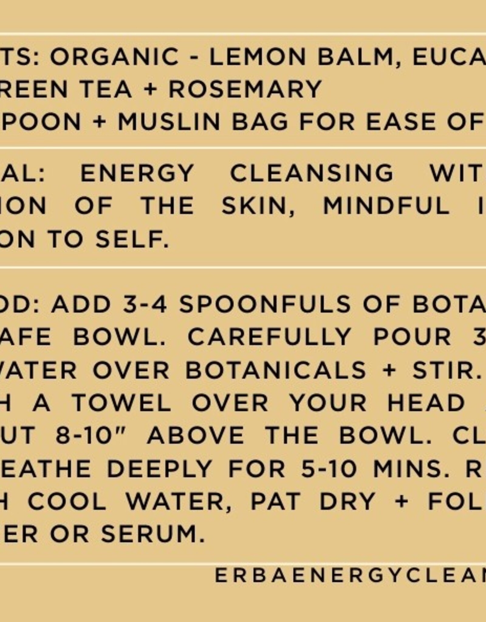 Botanical Facial Steam -