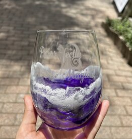 Wine Glass | Stemless | Purrfectly Magical
