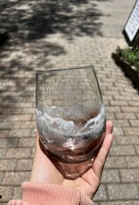 Wine Glass | Stemless | Black Magic