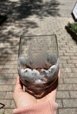 Wine Glass | Stemless | Black Magic