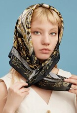 Satin Baroque Square Scarf |