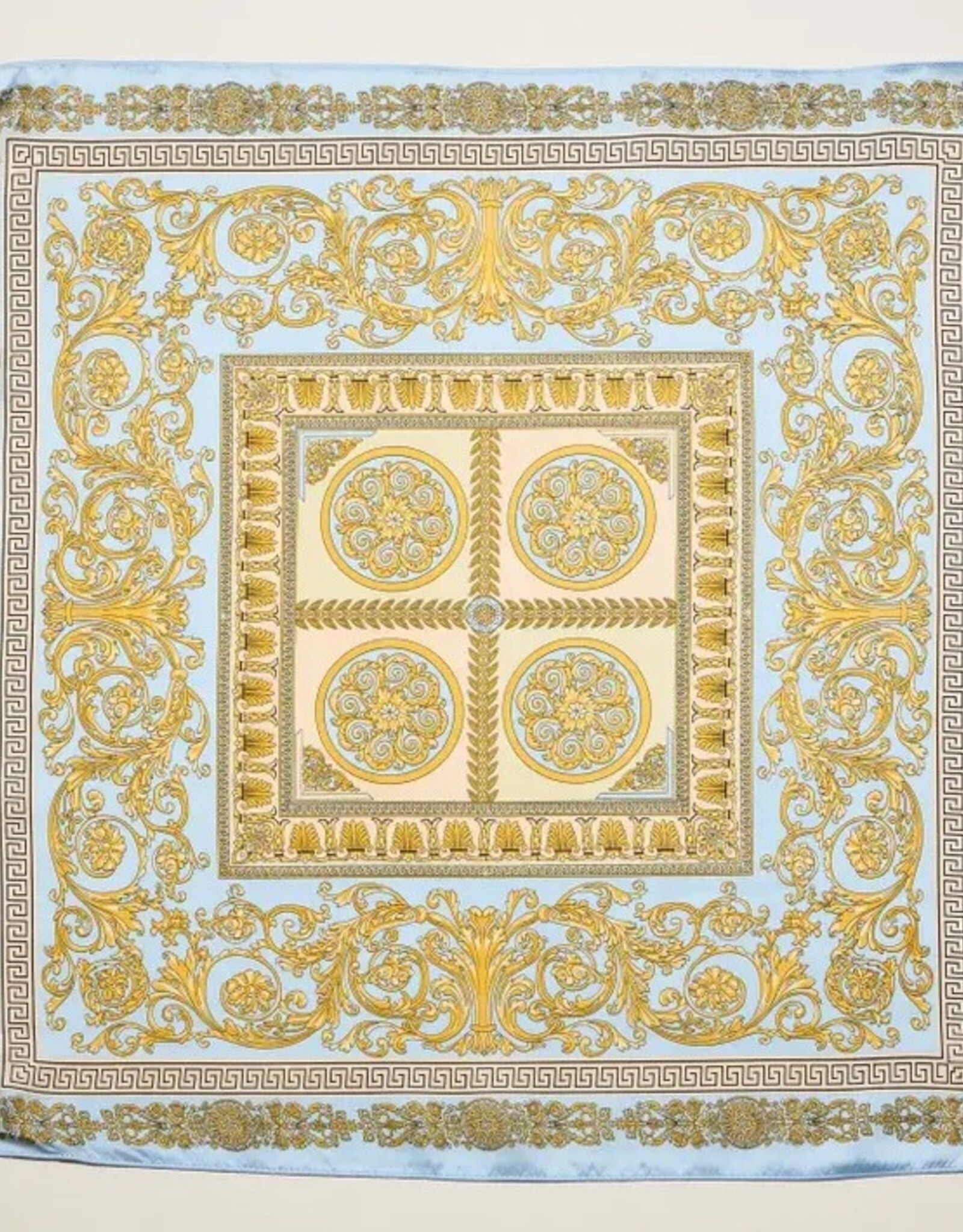 Satin Baroque Square Scarf |