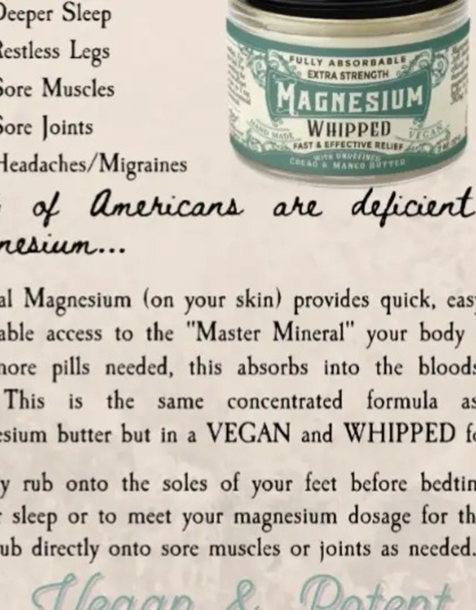 Magnesium Whipped