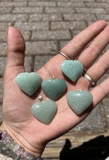 Amazonite |Heart Pendent|25mm