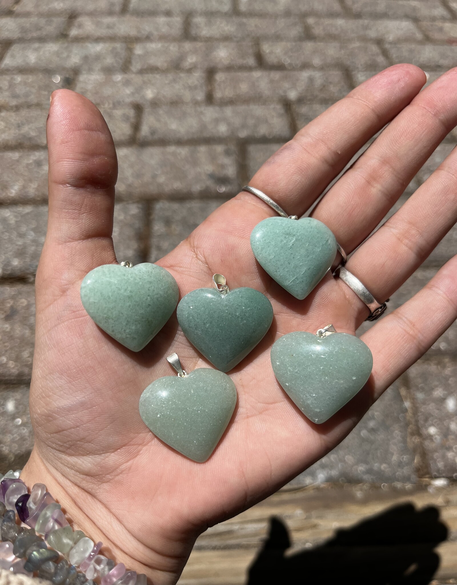 Amazonite |Heart Pendent|25mm