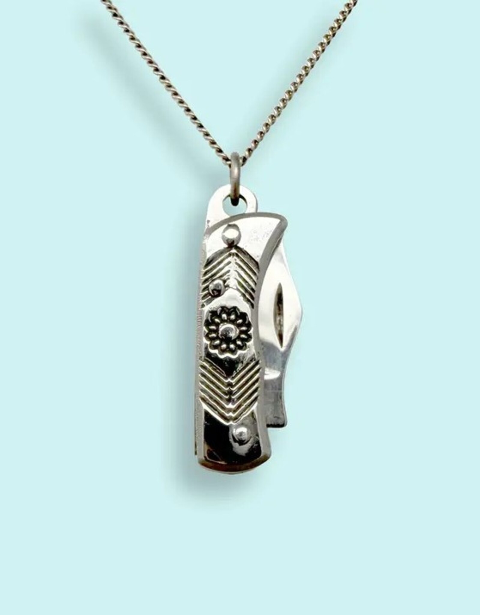 Wildflower Knife Necklace