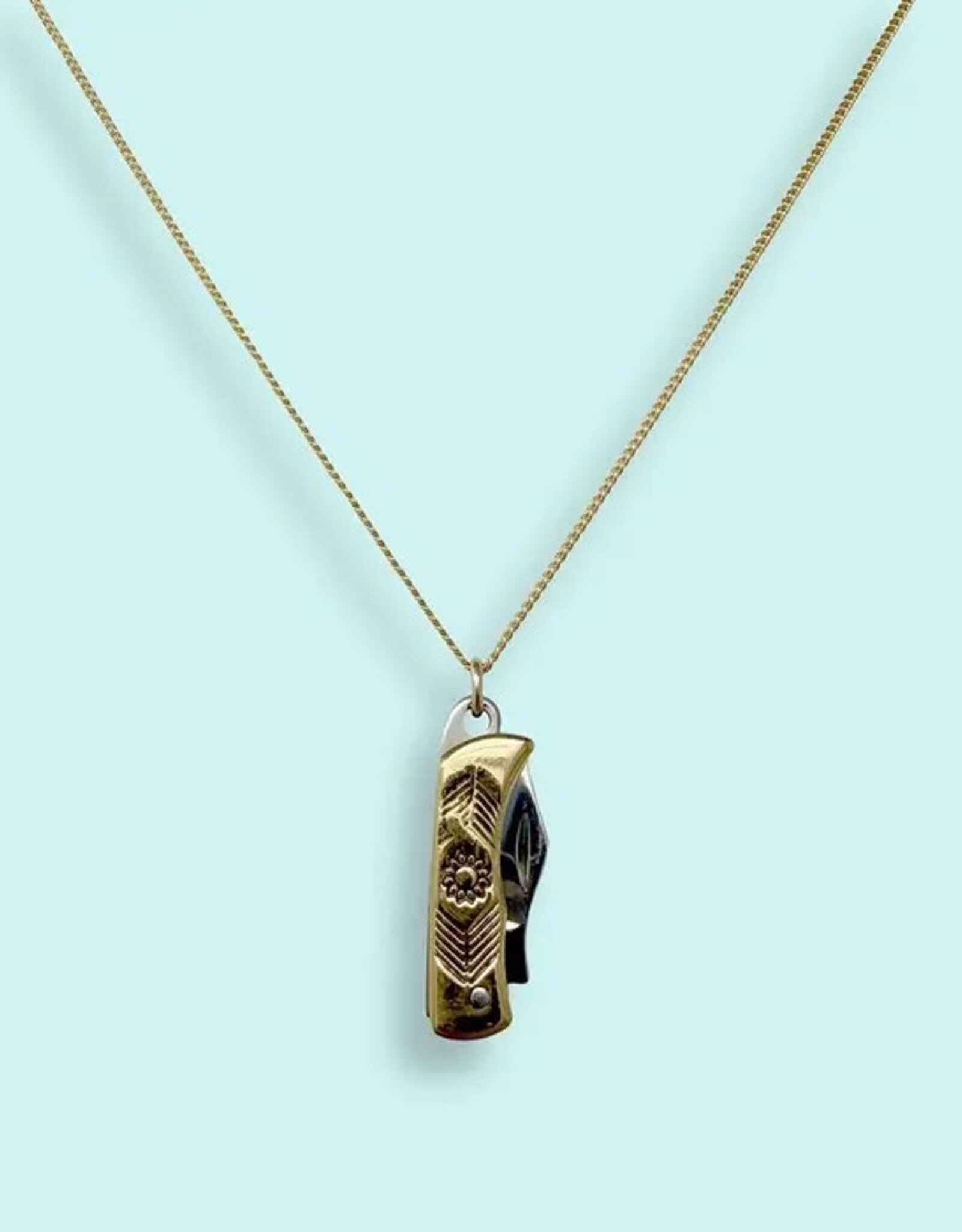Wildflower Knife Necklace