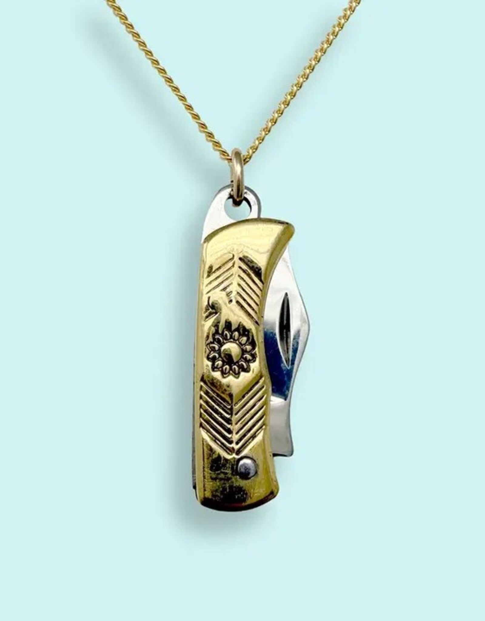 Wildflower Knife Necklace