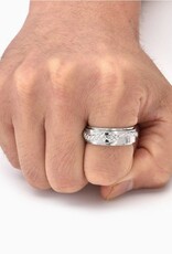 Snake Fidget Spinner Ring Silver/No Engrave