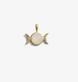 Mini Triple Moon · Pendant ·