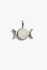 Mini Triple Moon · Pendant ·