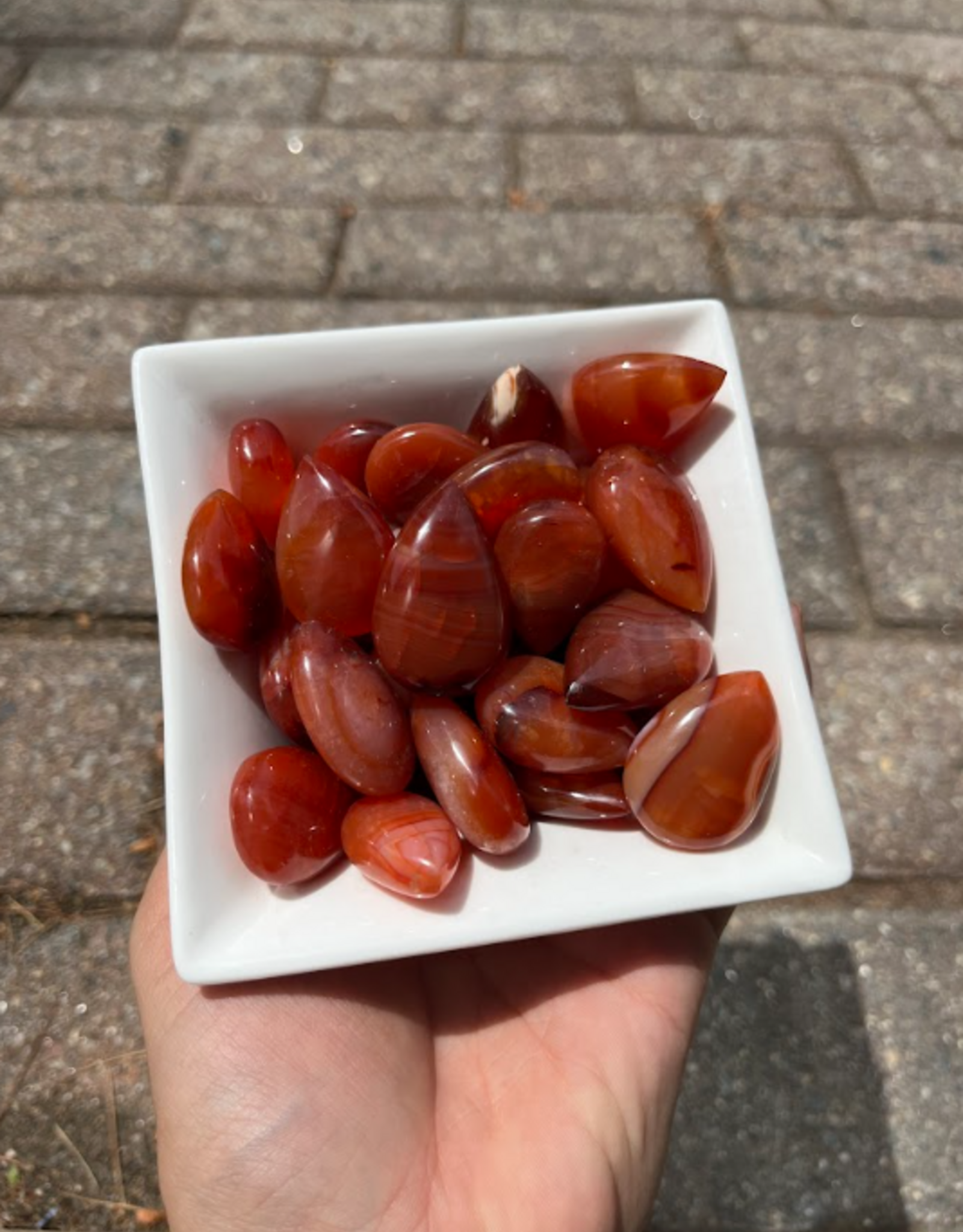 Carnelian| Tear Drop| 20-35mm