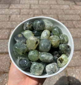 Prehnite  tumbled|Extra Quality | 25-30mm