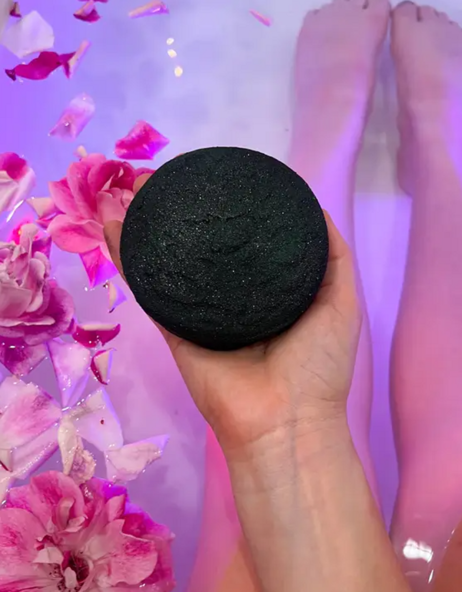 New Moon - Crystal Infused Bath Bomb