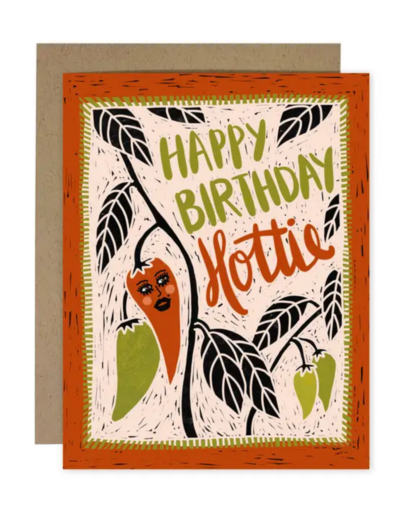 Hottie Birthday Card