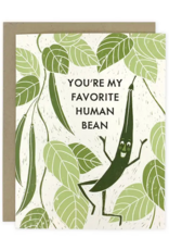 My Favorite Human Bean Card