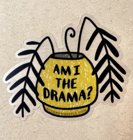 Sticker - Am I the Drama Fern