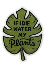 Sticker - Water My Plants