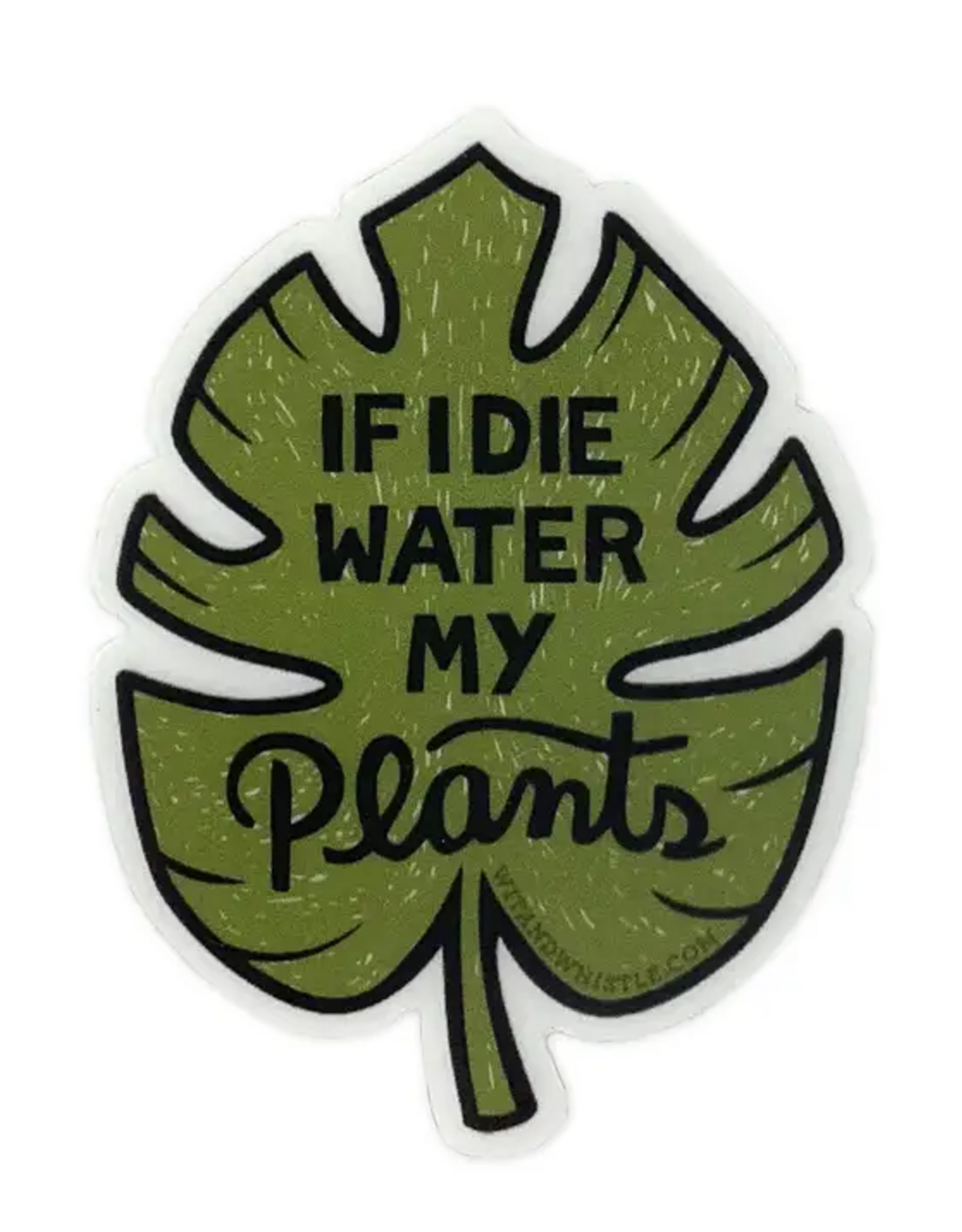 Sticker - Water My Plants