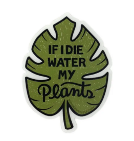 Sticker - Water My Plants
