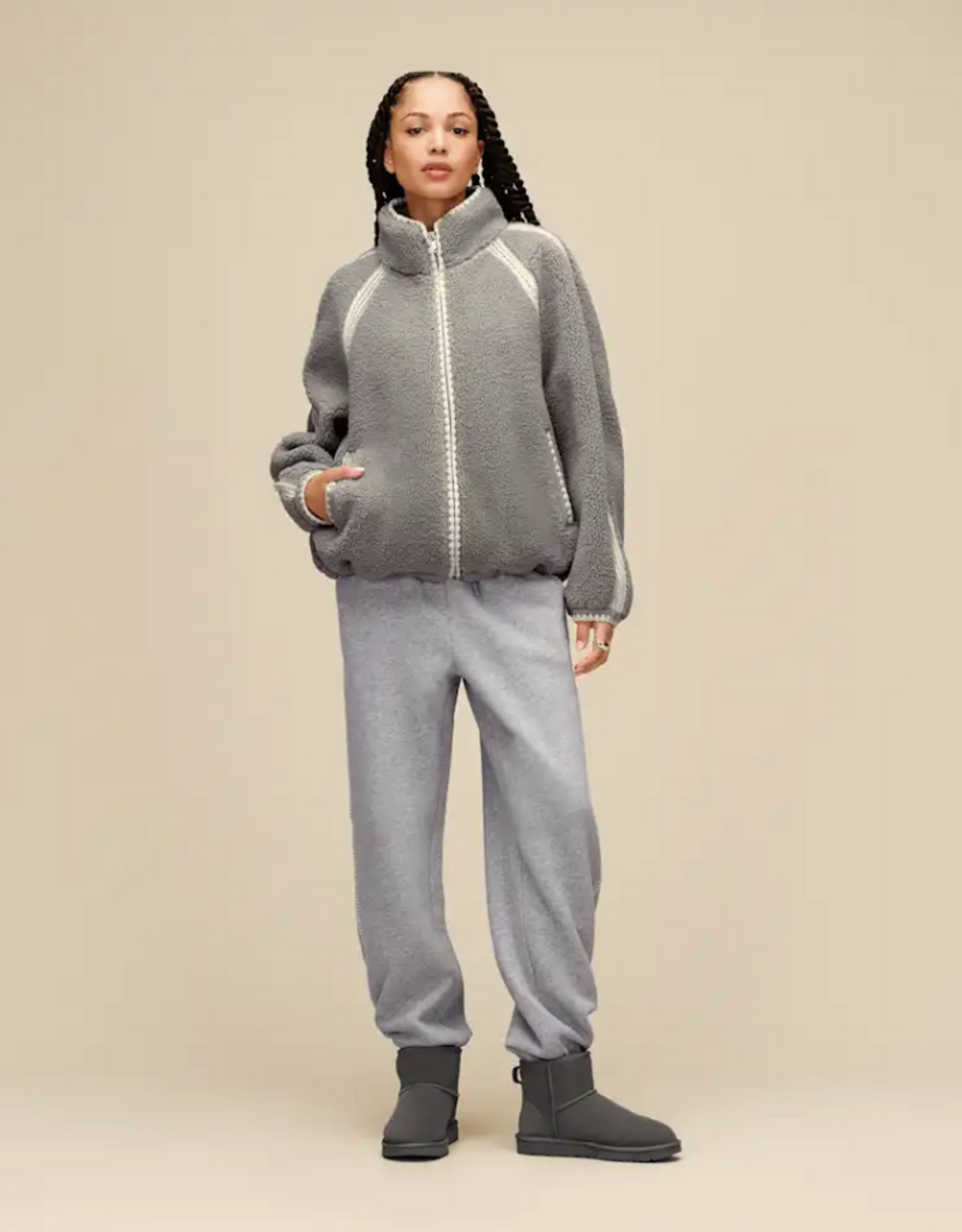 Nikia Crochet UGGfluff Jacket