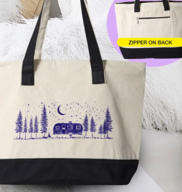 Camping Under the Stars Tote Bag